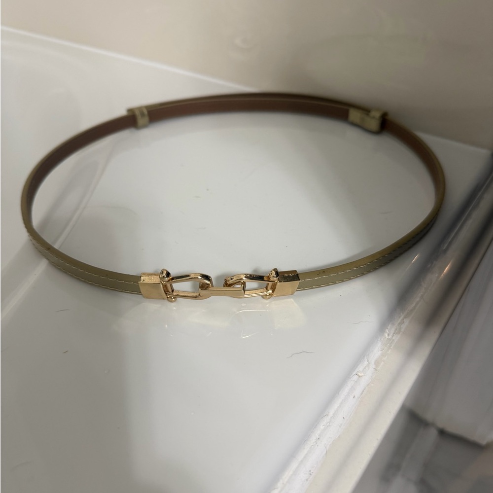Gold Adjustable Waist Belt — Like New